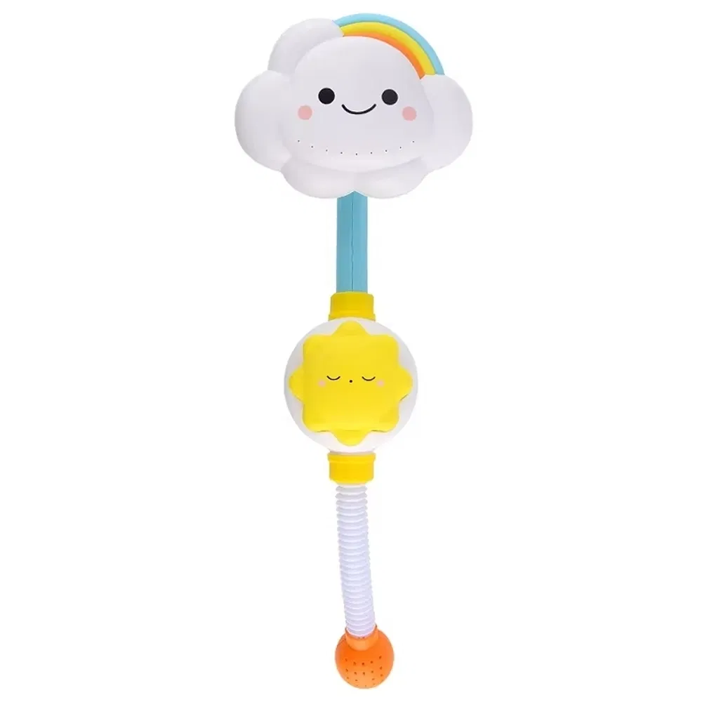 Conjunto de Brinquedos de Banheira de Plástico Colorido e Seguro para Bebês