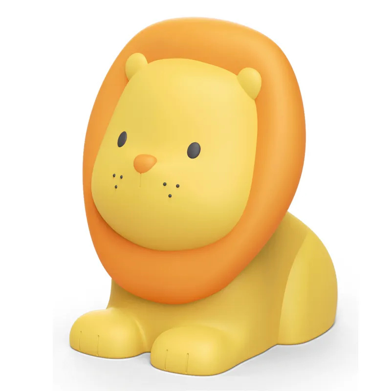 Nova Chegada Brinquedo de Banho de Silicone Macio para Bebês com Animais de Desenho Animado Fofo