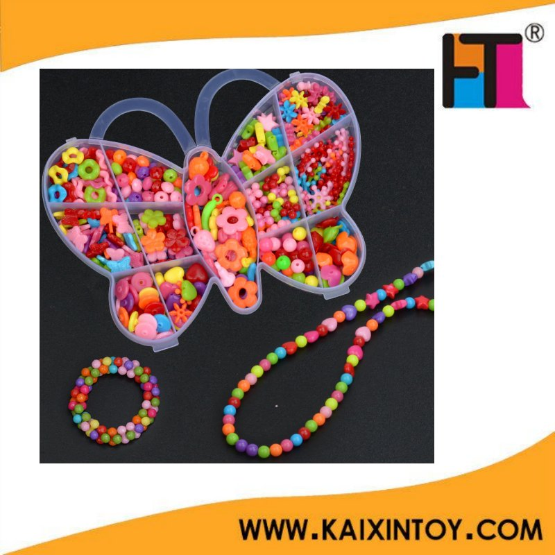 Conjunto de Brinquedo Educacional Personalizado de Contas DIY para Meninas Bebês à Venda na China