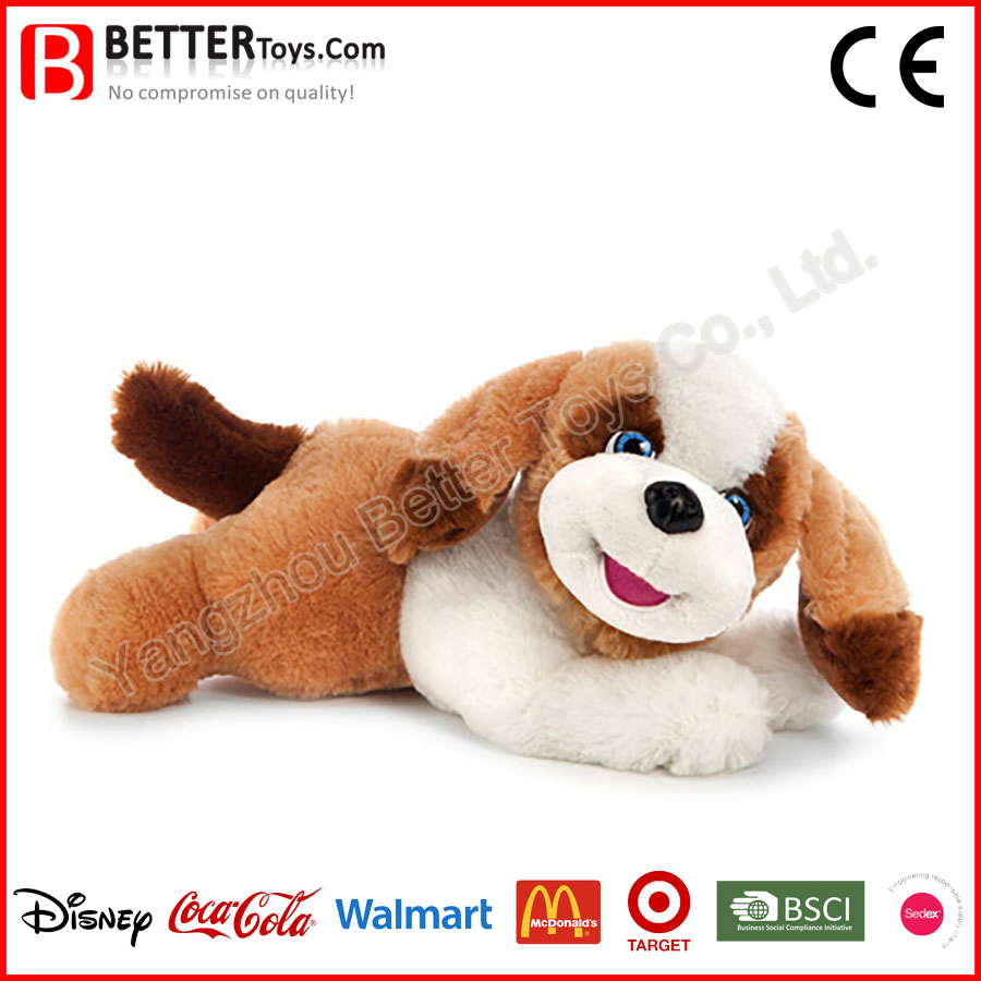 Todos os novos brinquedos de pelúcia macios, animais de pelúcia, cachorro, filhote para bebês, crianças e filhos