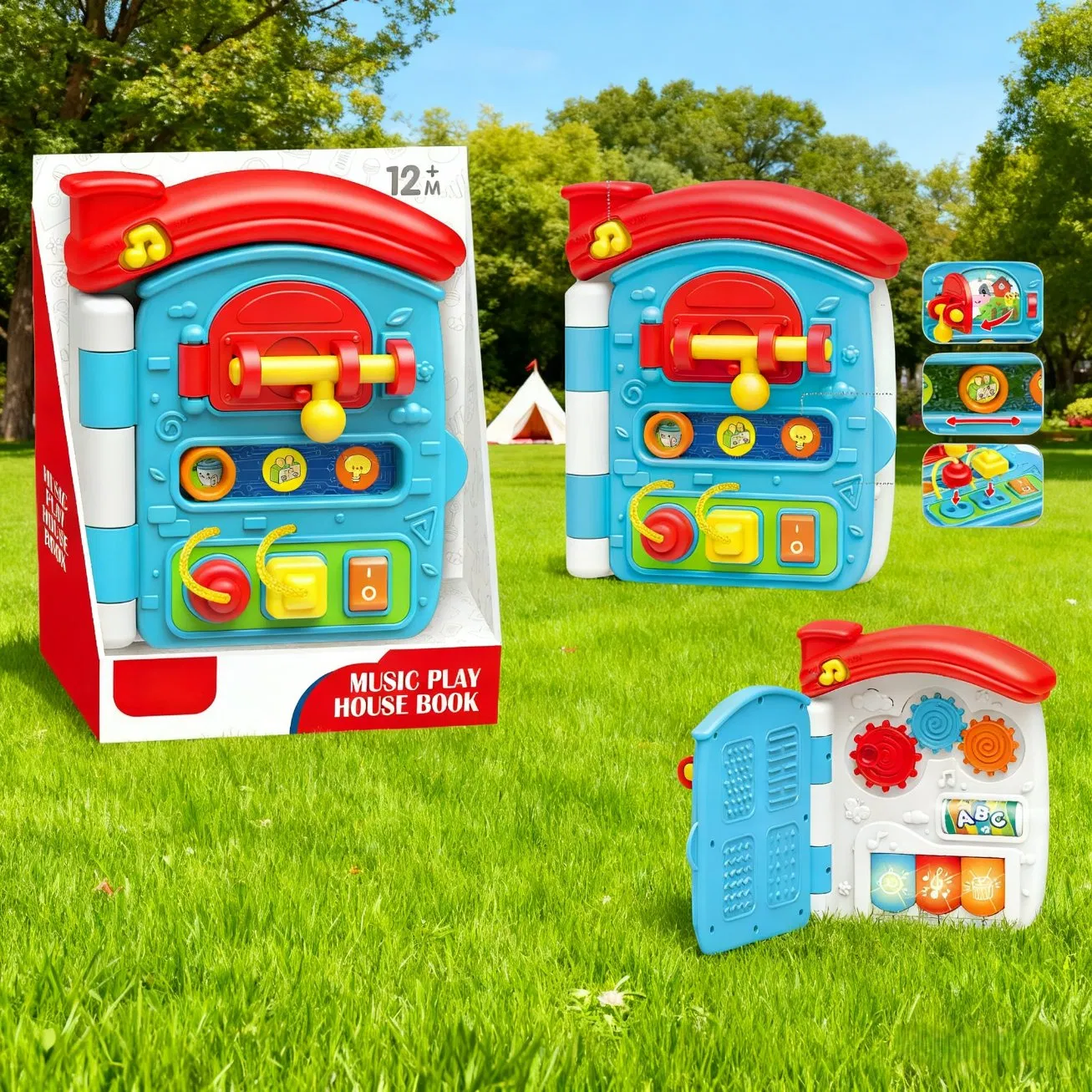 Brinquedo de Tabuleiro Educativo para Bebês por Atacado para Treinamento de Habilidades Motoras Finas para Infantes