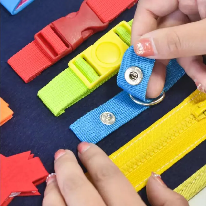 Montessori Felt Book 4