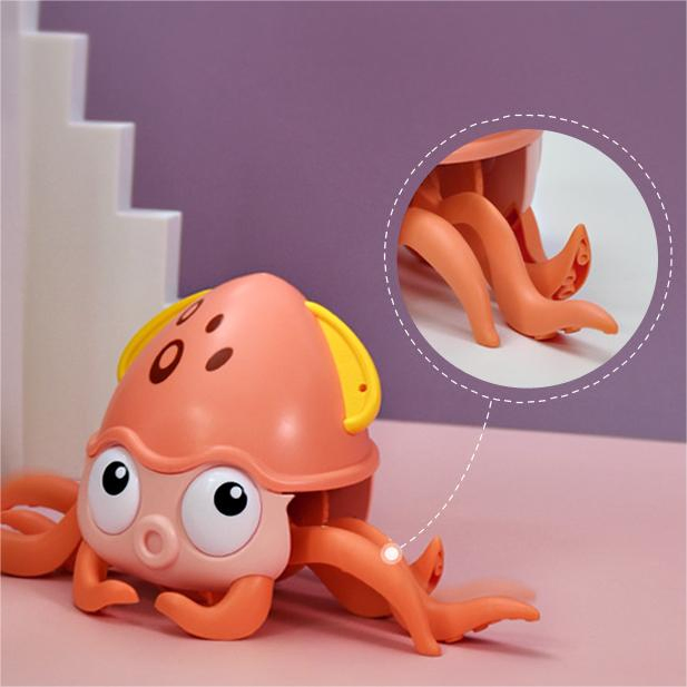 Venda Quente Brinquedo de Banho de Verão para Bebês Modelo de Polvo Anfíbio Brinquedos de Plástico para Crianças