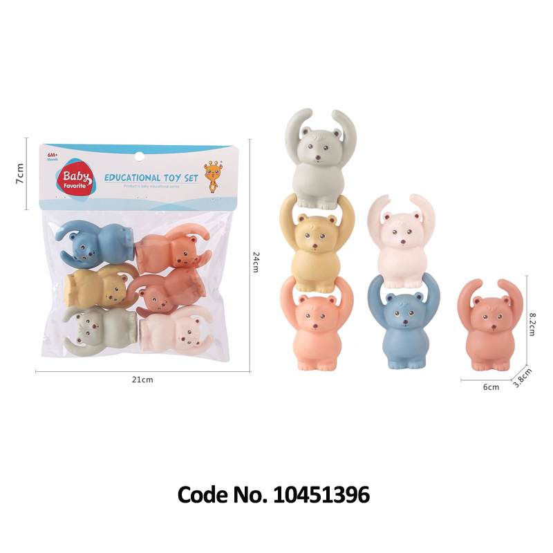 6PCS Brinquedos de Banho para Bebê com Jato, Brinquedos Flutuantes de PVC Macio para Bebê