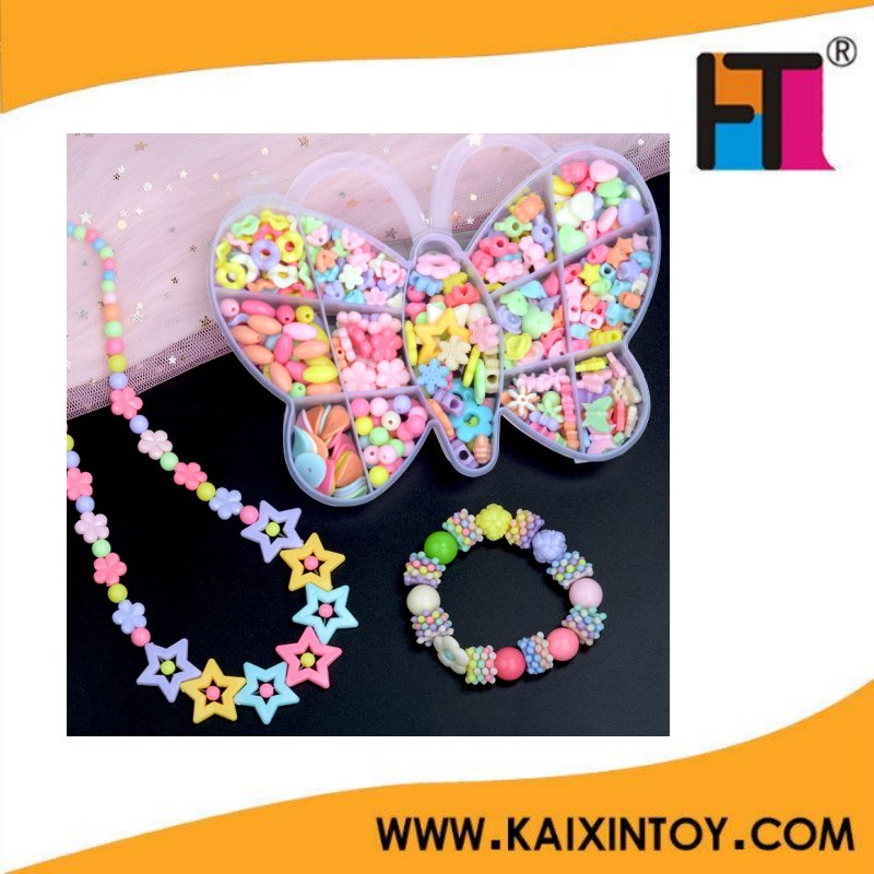 Conjunto de Brinquedo Educacional Personalizado de Contas DIY para Meninas Bebês à Venda na China