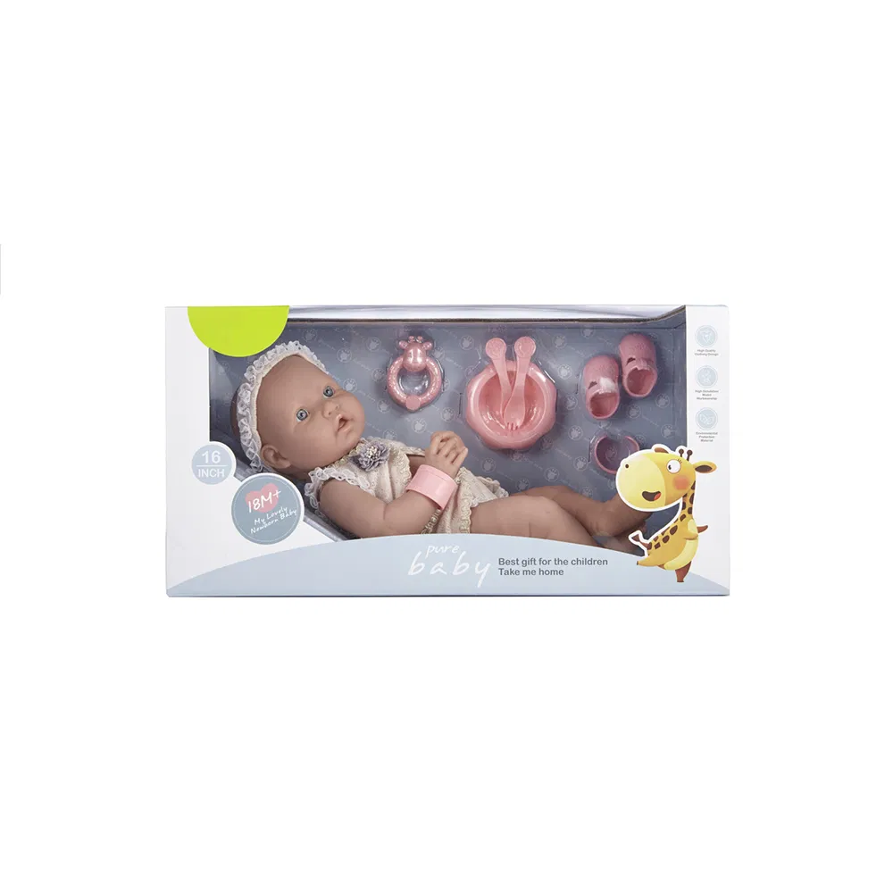 Venda Quente Atacado Crianças Bonecas Reborn de Silicone de Corpo Inteiro 16 Polegadas Brinquedos