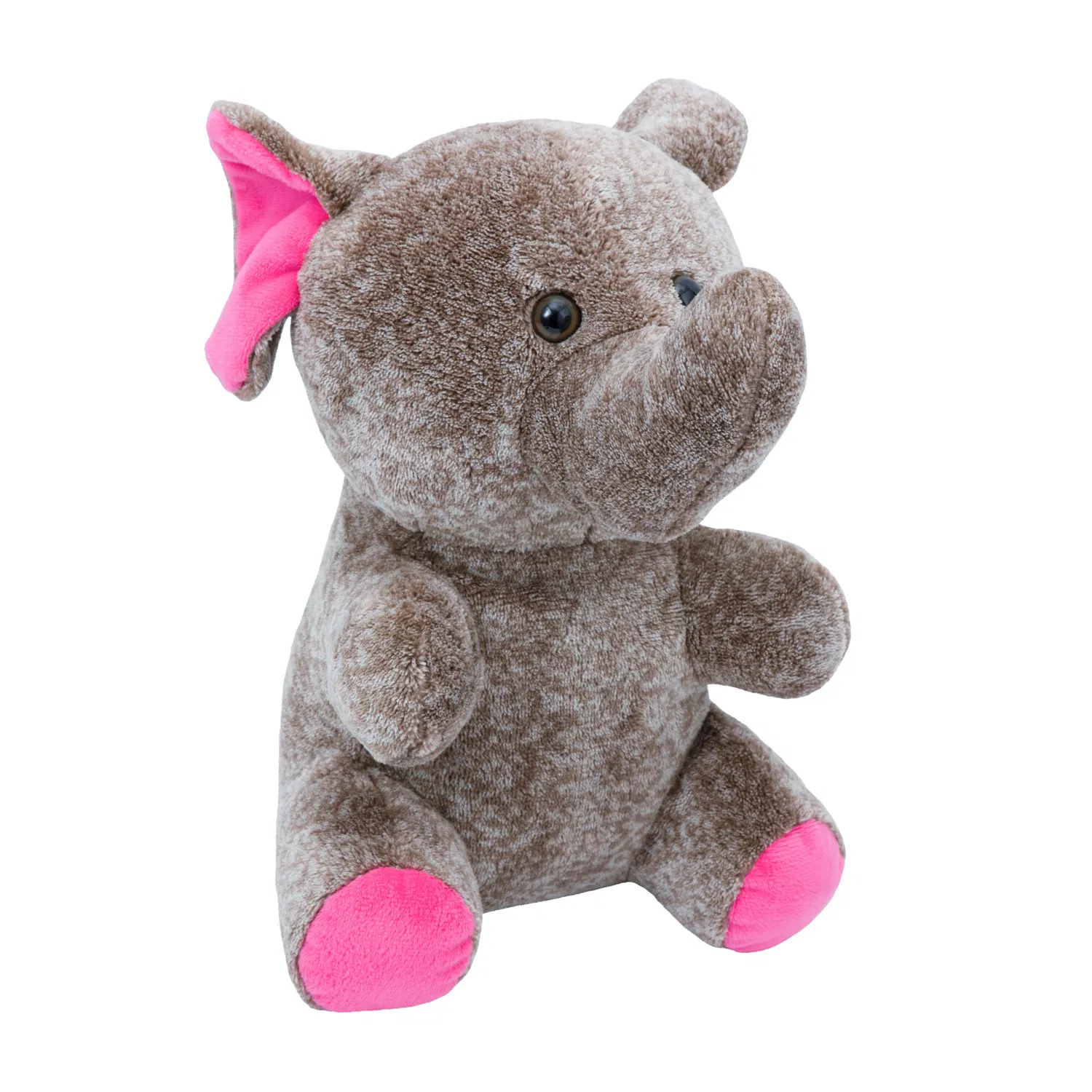 Elefante macio e peluche bebé adorável com cartoão Cachecol
