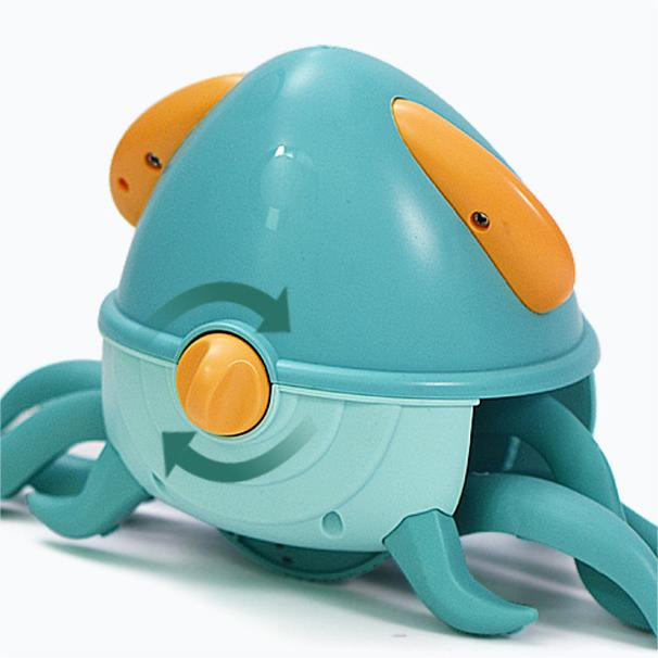 Venda Quente Brinquedo de Banho de Verão para Bebês Modelo de Polvo Anfíbio Brinquedos de Plástico para Crianças