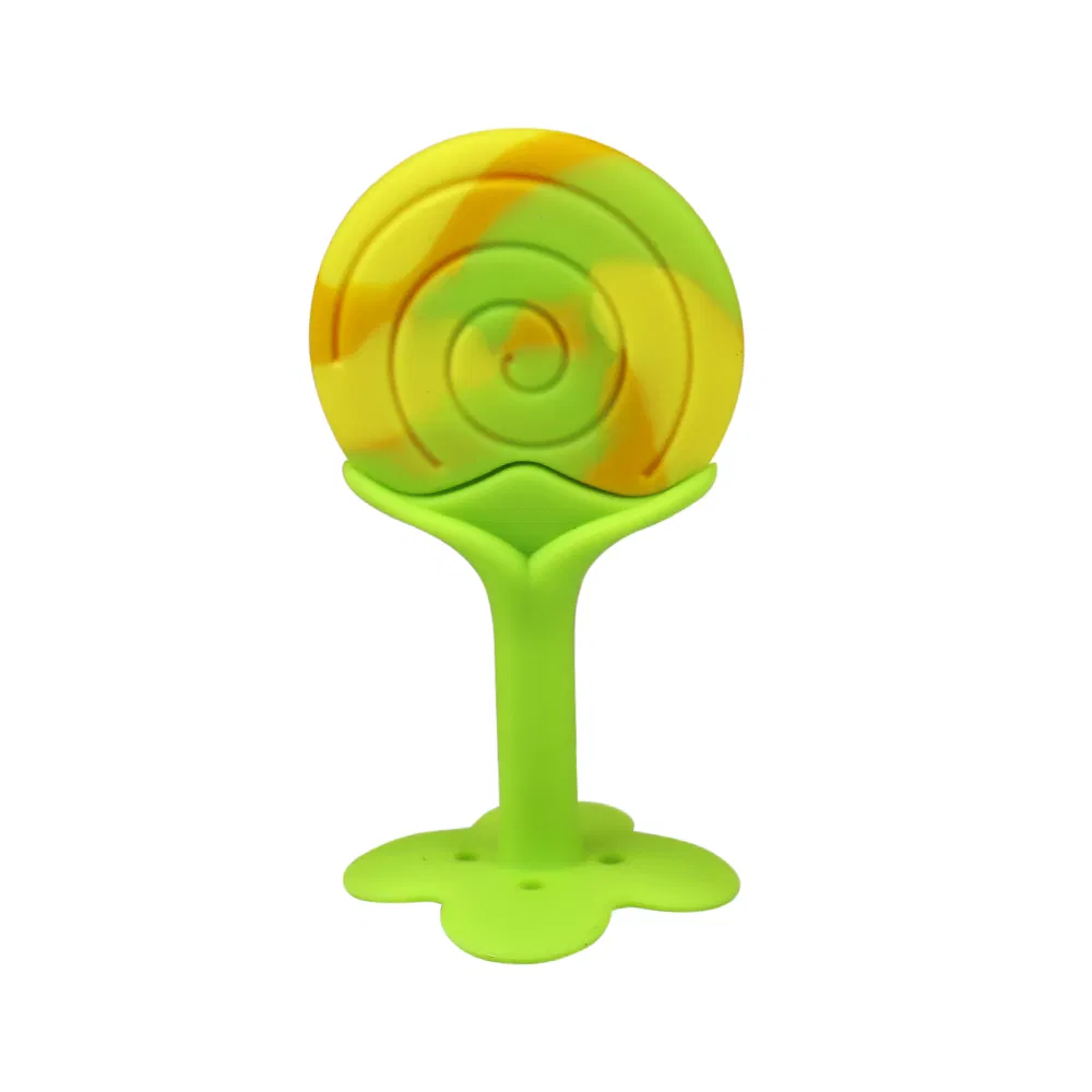 Chupetas de Silicone em Forma de Pirulito Personalizadas para Bebês Livre de BPA