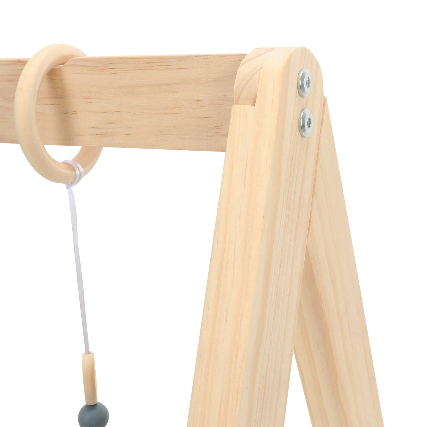 Estrutura de Fitness Dobrável para Bebês com Brinquedo de Mordida e Brinquedos Suspensos para Brincar