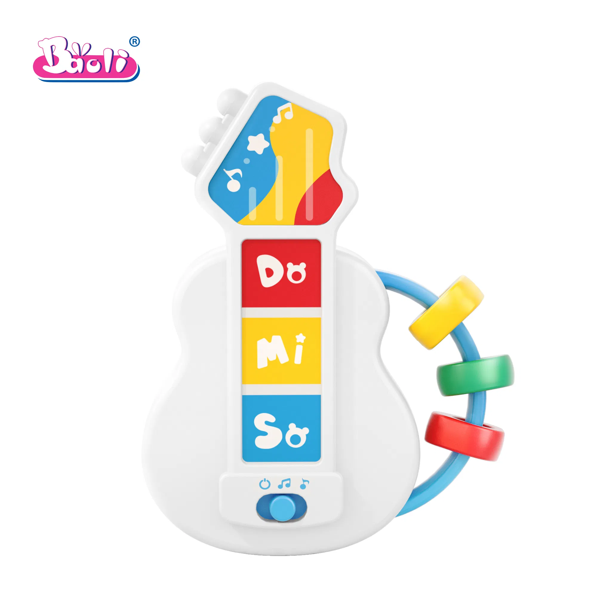 Brinquedo Interativo de Guitarra para Bebês com Música para Brincadeira Desenvolvimental