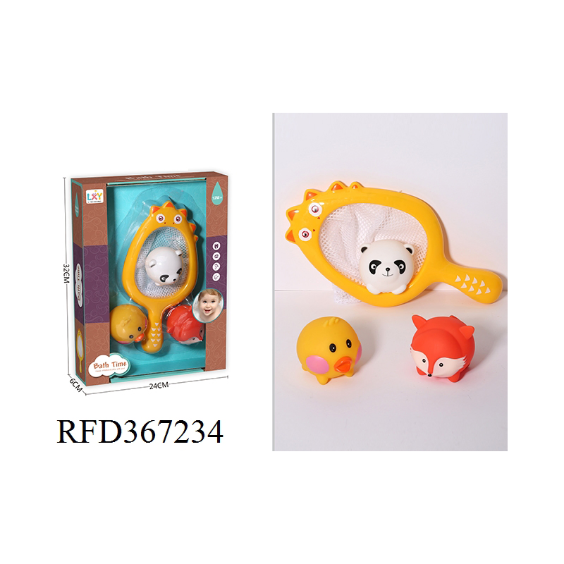 Conjunto de Brinquedos de Banho Flutuantes para Bebês - Animais de Vinil