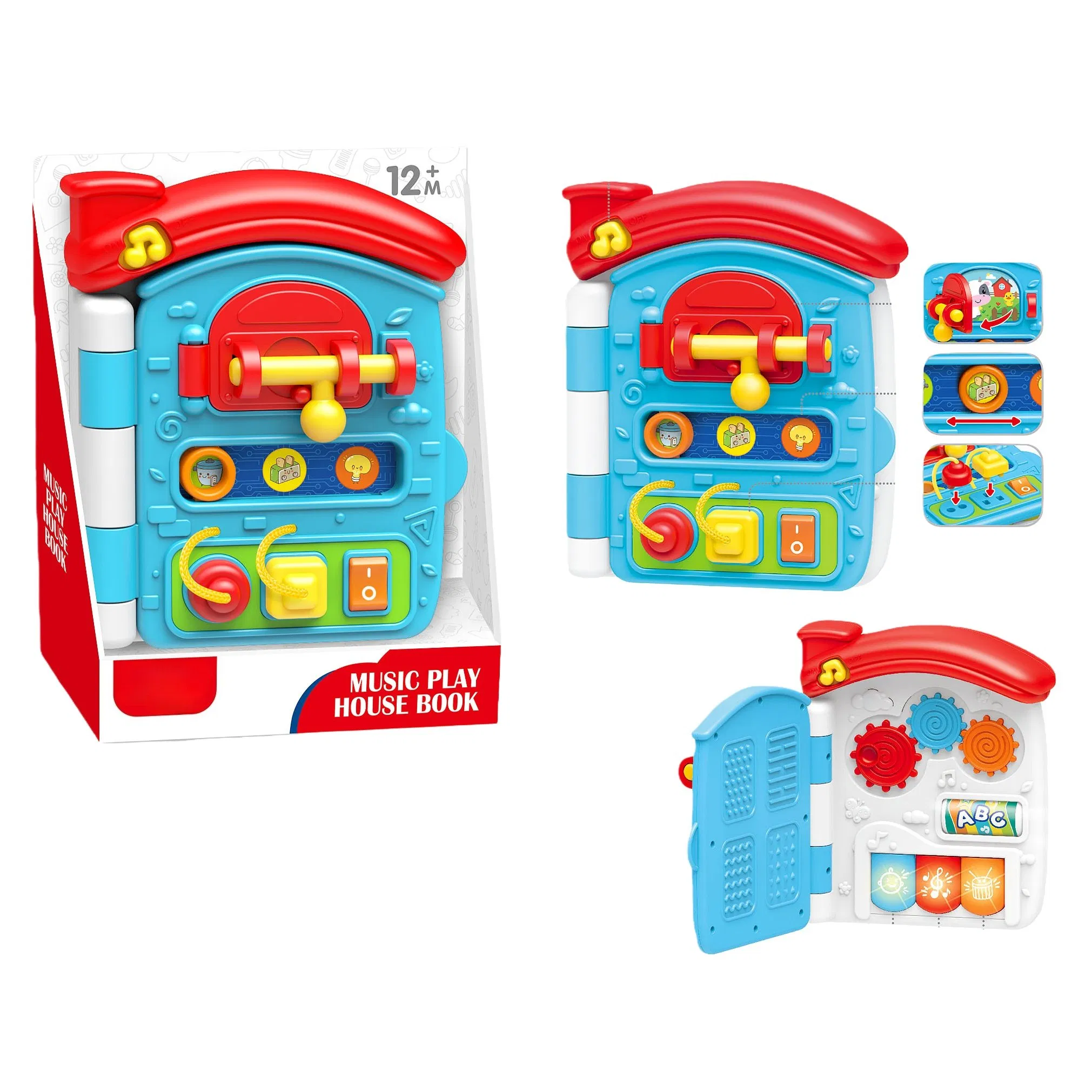 Brinquedo de Tabuleiro Educativo para Bebês por Atacado para Treinamento de Habilidades Motoras Finas para Infantes