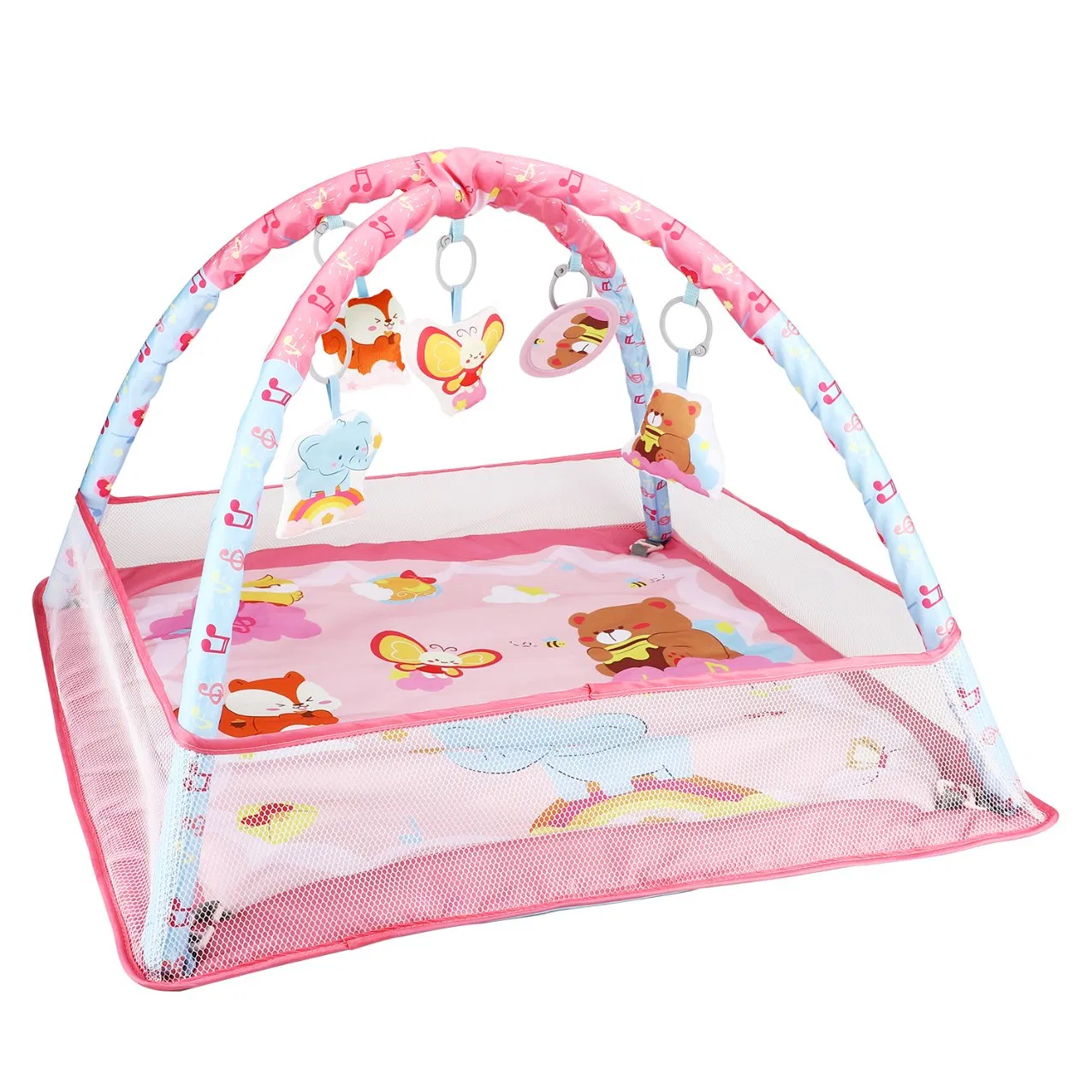 Colchão de Atividade para Bebê Fitness Sono Jogo Cobertor de Brinquedo de Espuma Macia para Criança 2 Embalagem