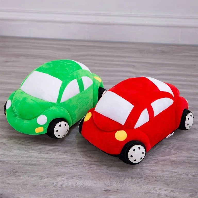 Preço de Atacado Fabricante OEM Crianças Bebês Meninos Meninas Presente Personalizado Veículo de Corrida de Táxi Ônibus de Tecido Carro de Pelúcia Personalizado Fábrica de Brinquedos