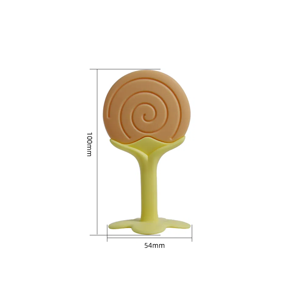 Chupetas de Silicone em Forma de Pirulito Personalizadas para Bebês Livre de BPA