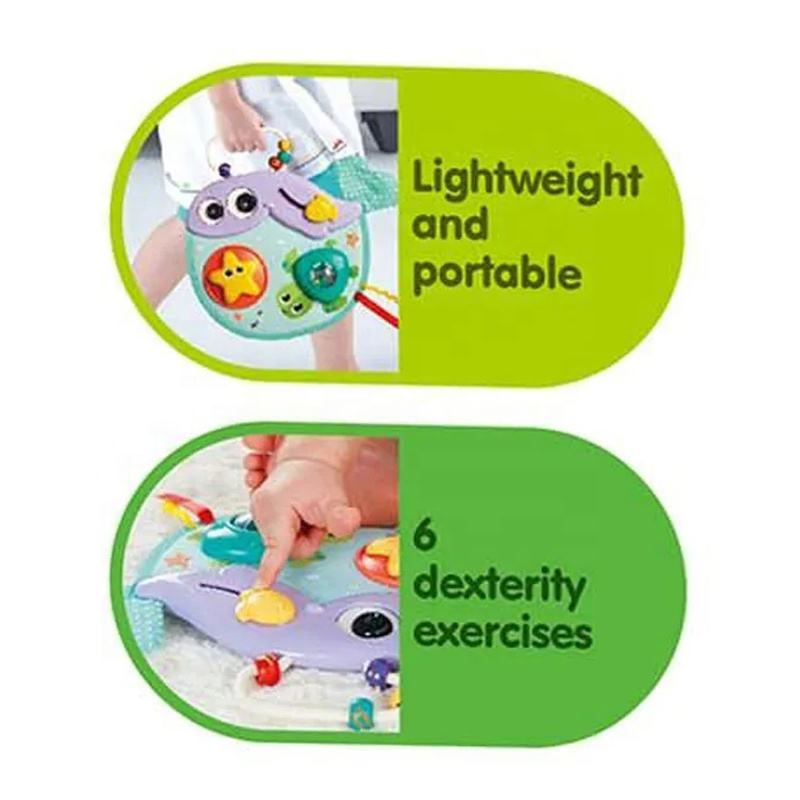 Centro de Atividades de Jogo de Baleia Samtoycn Montessori Brinquedos Sensoriais para Aprendizagem de Habilidades Motoras Brinquedos para Bebês Brinquedo Educativo Brinquedo de Plástico