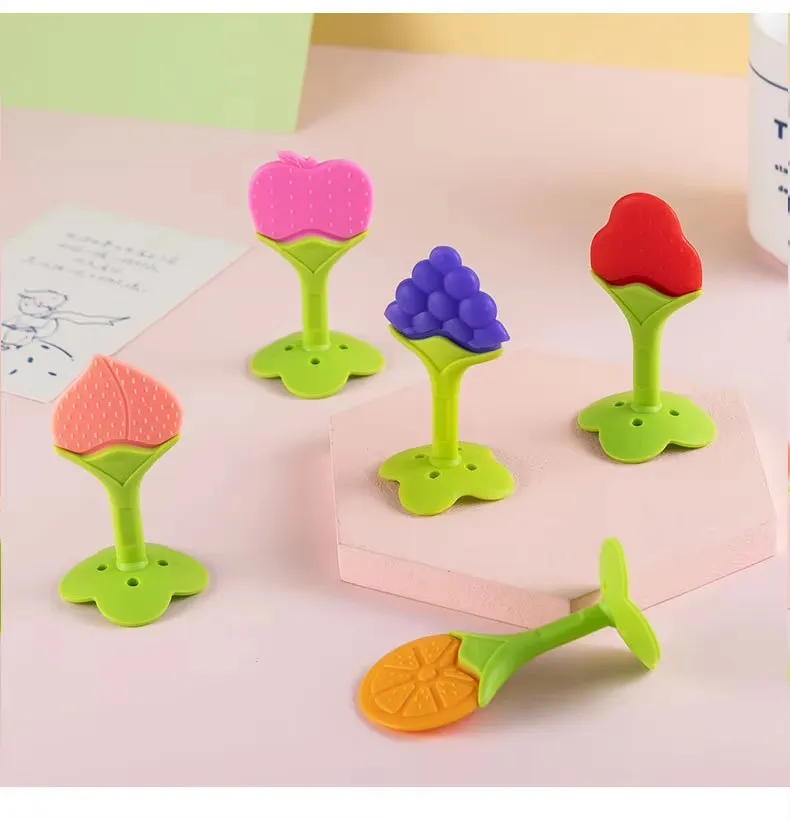 Mordedor de Silicone Fruta