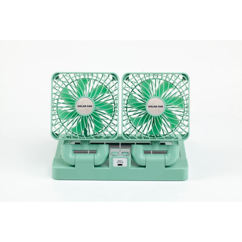 Wholesale Double Head Solar Car Fan HB-999A Manufacturer, Suppliers
