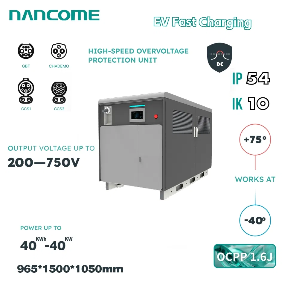 Nancome Premium Energy Storage System for Microgrid Projects with Long Cycle Life