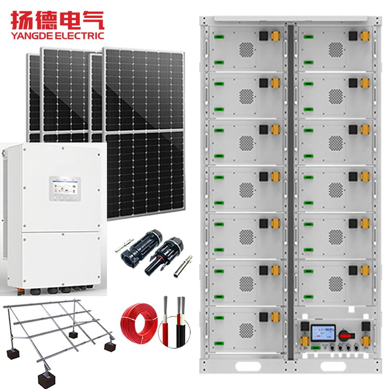 200kwh High-Voltage Lithium Battery Cluster Energy Storage System with CE