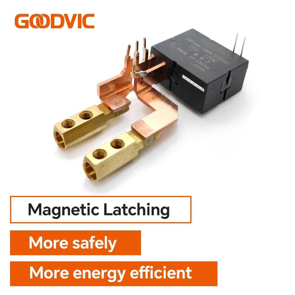 Electric Latching Relay with CT for Connected Smart Grids