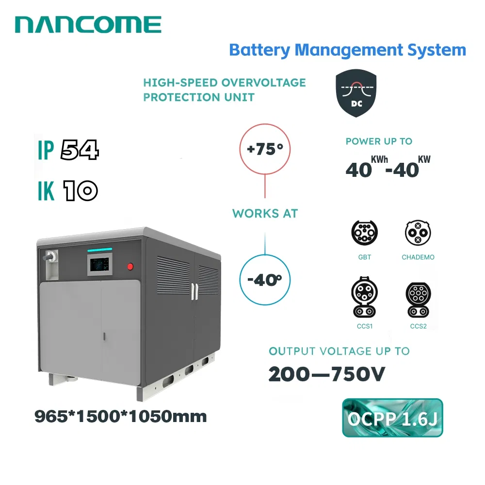 Nancome High-Efficiency Energy Storage System for Microgrid Projects with Hybrid Inverter 200kwh