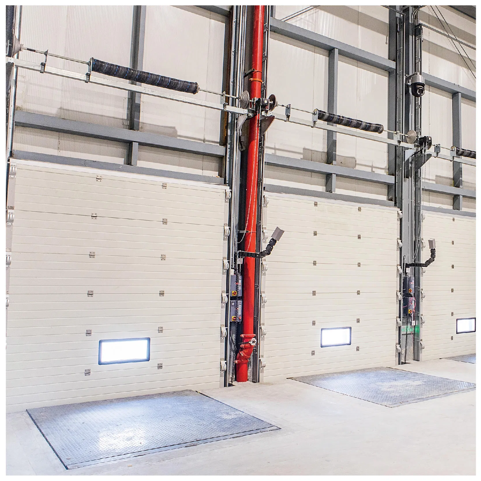 Fastlink Commercial Cold Storage Panel Lift Garage Overhead Insulated Sectional Doors
