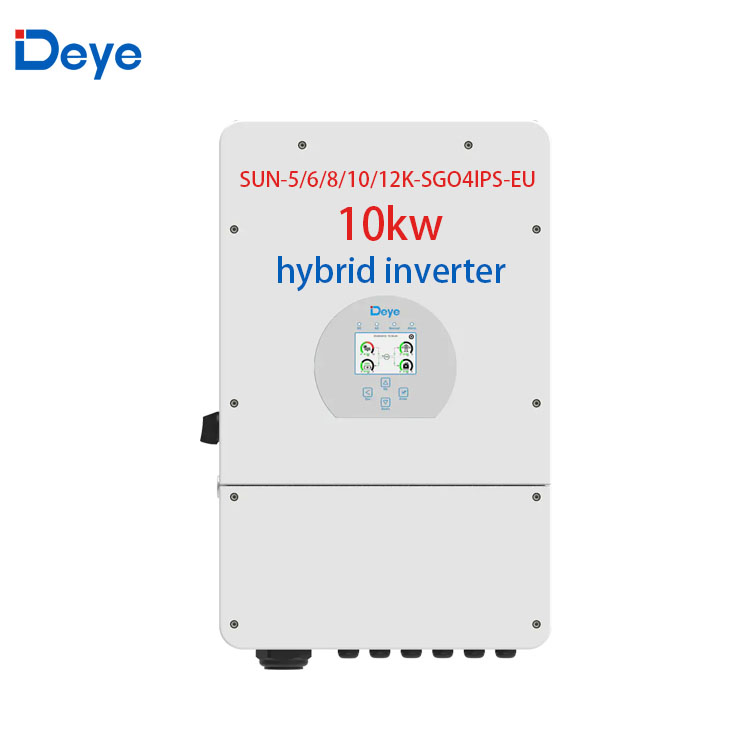 Deye Hybrid Solar Inverter 5kw 6kw 8kw 10kw 12kw 14kw 16kw 48V High Voltage Single/Three Phase Inverter off/on Grid Inverter for Home with CE and TUV