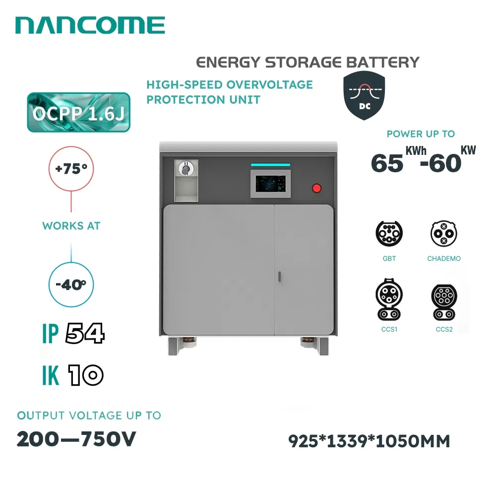 Nancome Advanced Energy Storage System for Microgrid Projects with Smart BMS 11.5kwh