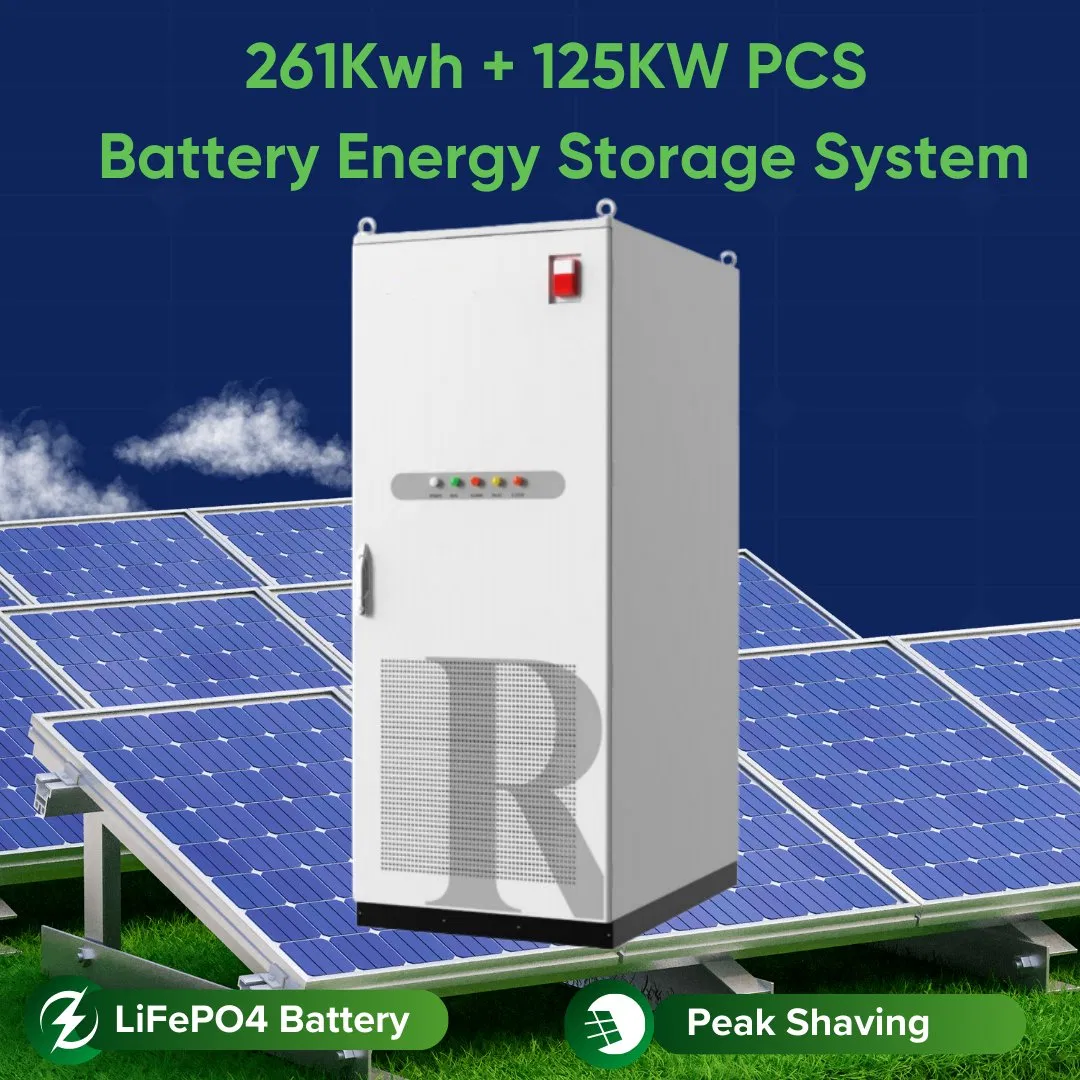 All in One 125kw 261kwh Liquid Cooling AC Coupled Battery Energy Storage System