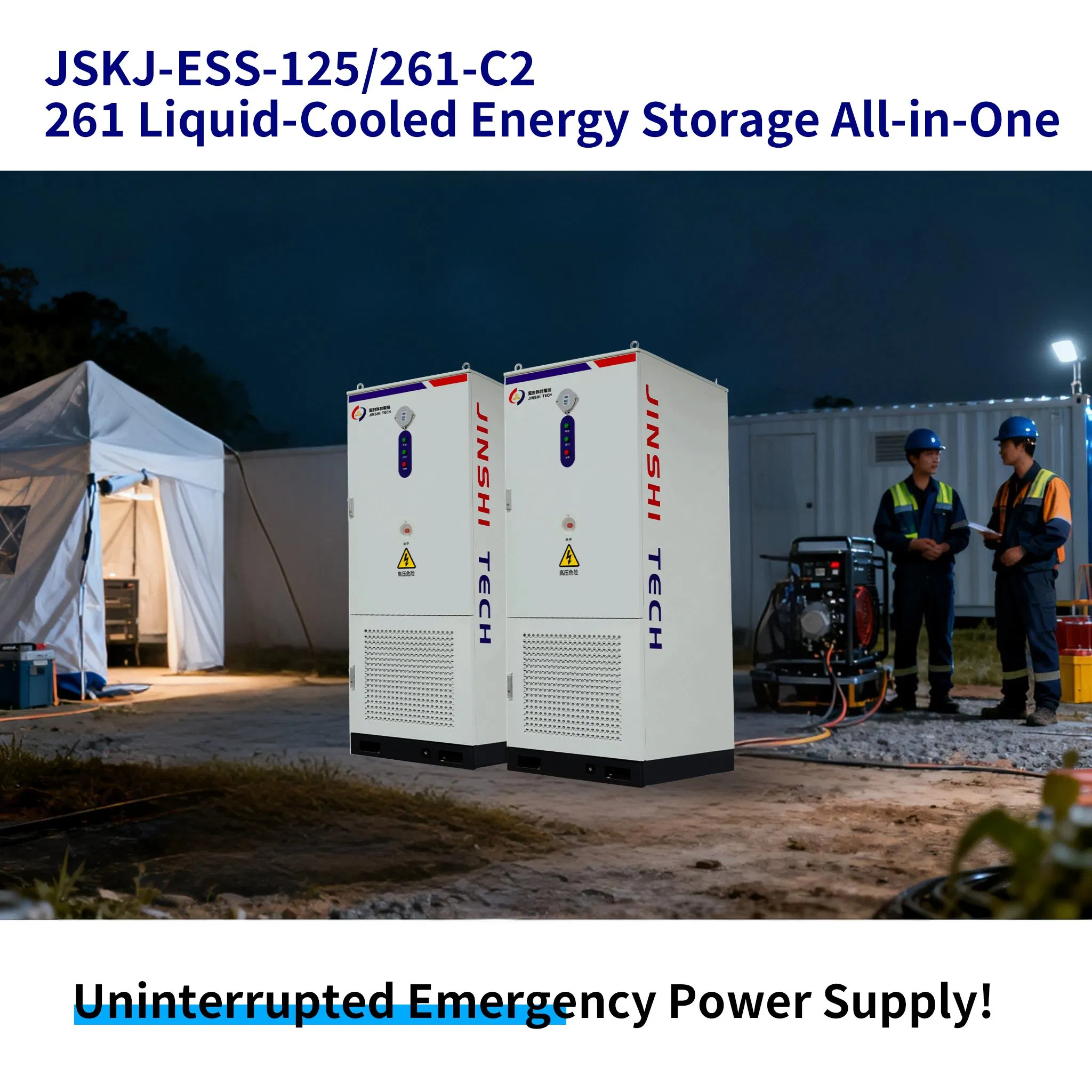 OEM ODM 125kw Intelligent Distributed Liquid Cooling Integrated and off Grid Outdoor Cabinet Energy Storage System Solution
