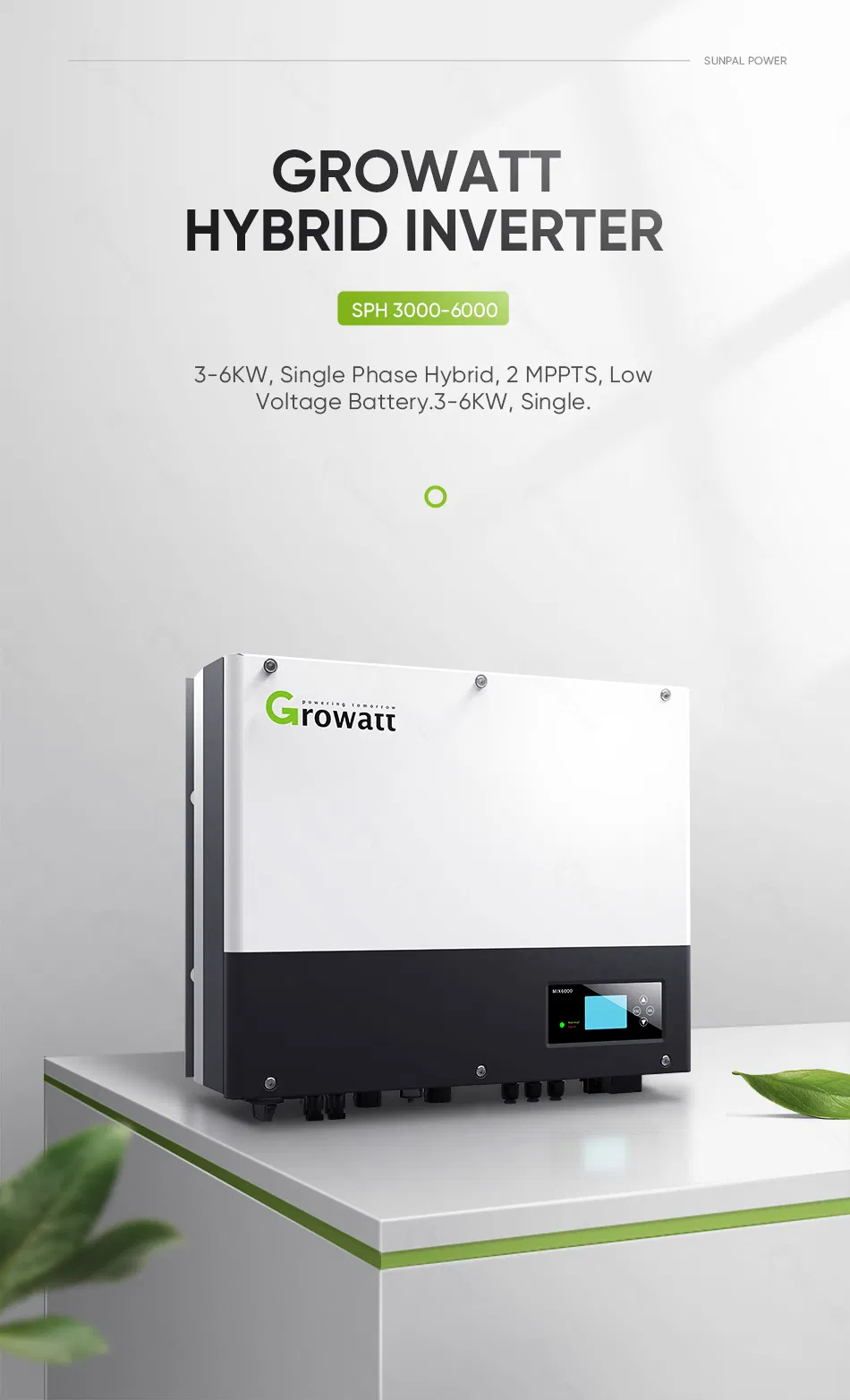 Growatt SPH5000 Overview