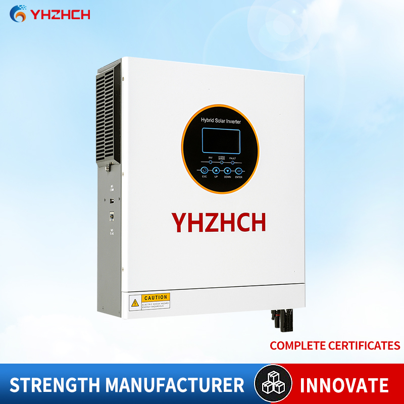 Yhzhch Reliable 6.2kw 3.5kw on-Grid and off-Grid Home Energy MPPT Monitoring Smart Efficent Pure Sine Wave Micro Hybrid Solar Inverter
