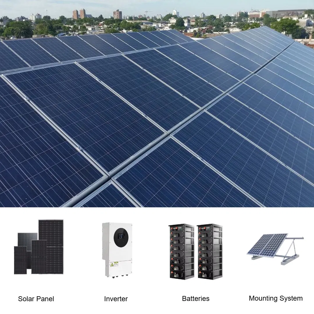 10kw off Grid Solar System for Island Microgrid Villageenergy Independence
