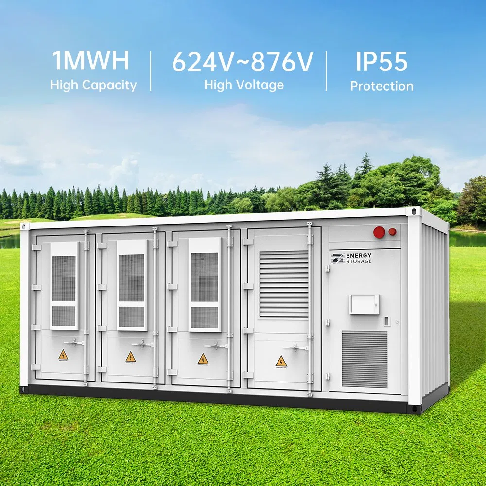 Microgrid Plant Bess Container Battery 1mwh Energy System 500kw 1MW 1mwh 2mwh Lithium Battery off Grid Power System