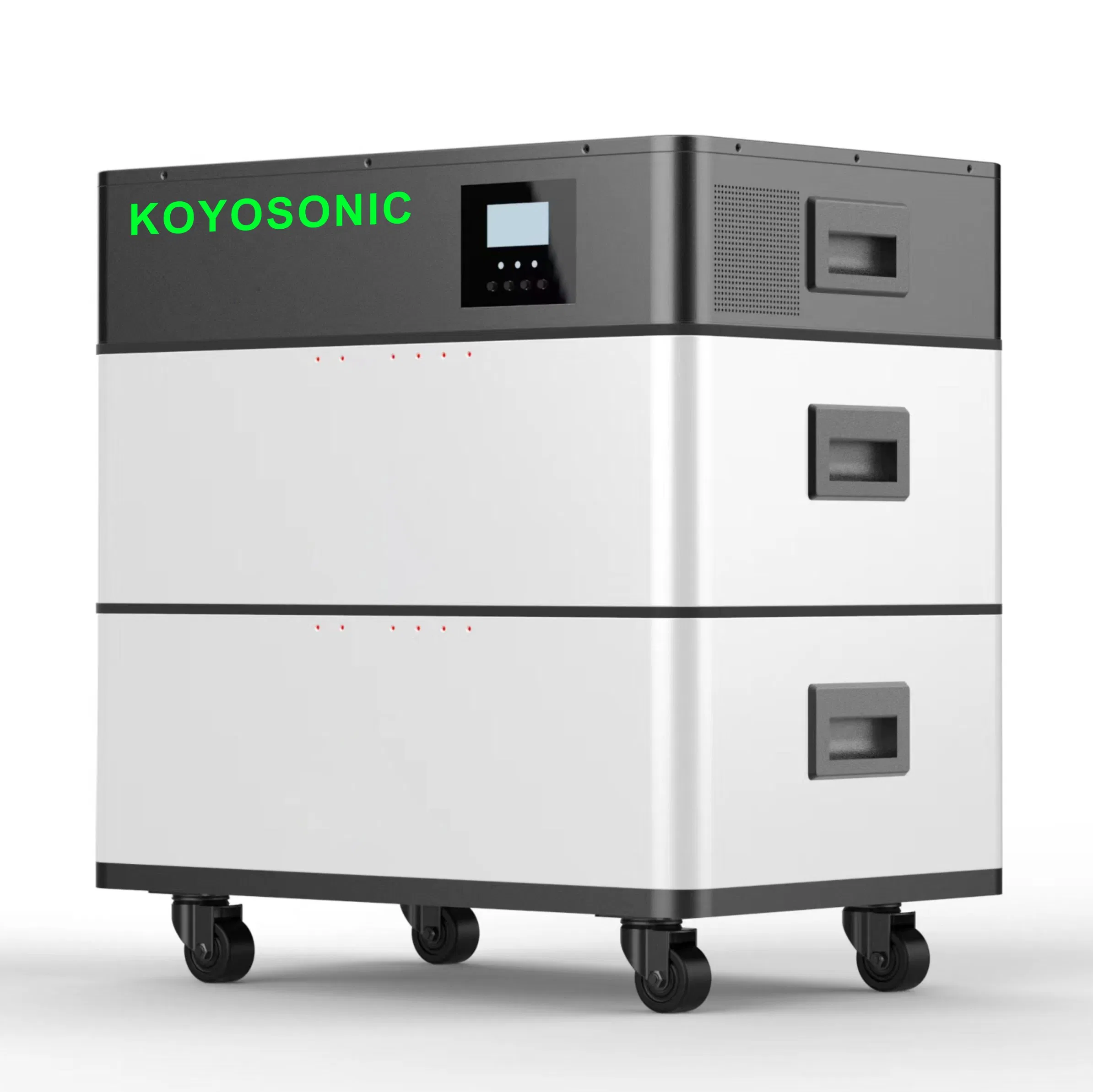 New Stacked 51.2V200ah Lithium Battery 10kwh Brick Low / High Voltage LiFePO4 Battery for Energy Storage System