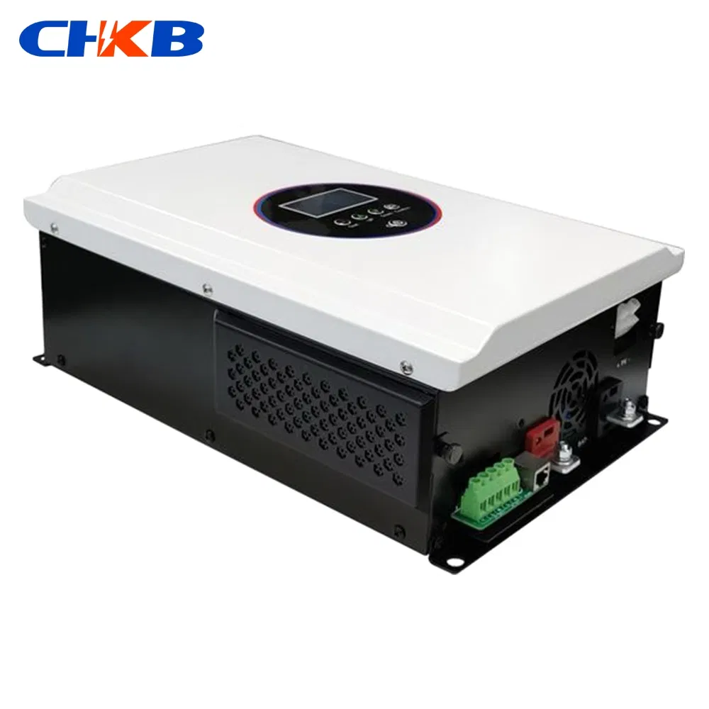 Touchable Screen 5kw 5.5kw 5000W 5500W Dual AC Output Hybrid Solar Storage Inverter 220VAC 230VAC 240VAC Support Parallel