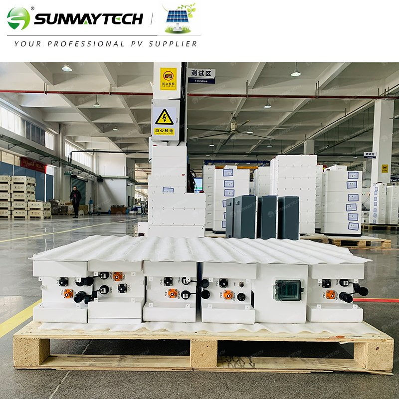 15kwh 43kwh Low Voltage Stackable Solar Battery LiFePO4 Lithium Battery Pack Solar Energy Storage System