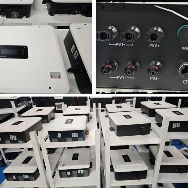 6kw 8kw 10kw 15kw Single/Three Phase Solar Grid Tie Inverter Price IP65 3 Phase Smart Dual Output on Grid Hybrid Solar Inverter