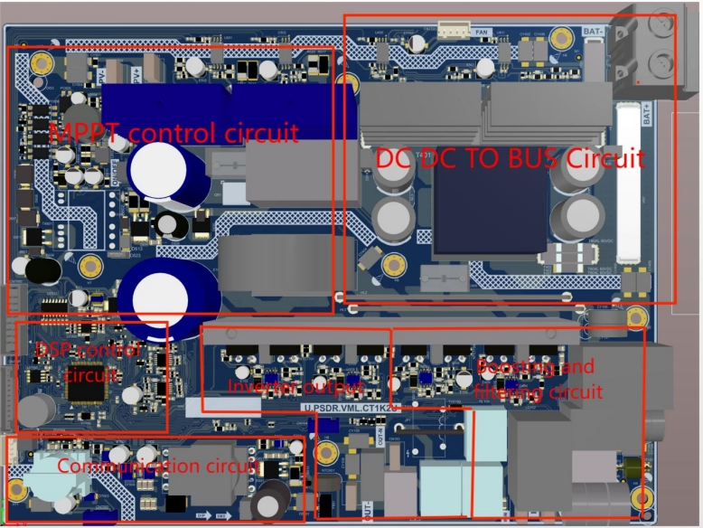 Ttn-Plus 1kw 1kVA 2kw 2kVA 3kw 3kVA 5kVA 6kw 6kVA 6.2kw 10kw 10kVA 11kw 11kVA 12V 24V 48V 100kw MPPT Solar Hybrid Inverter Power System