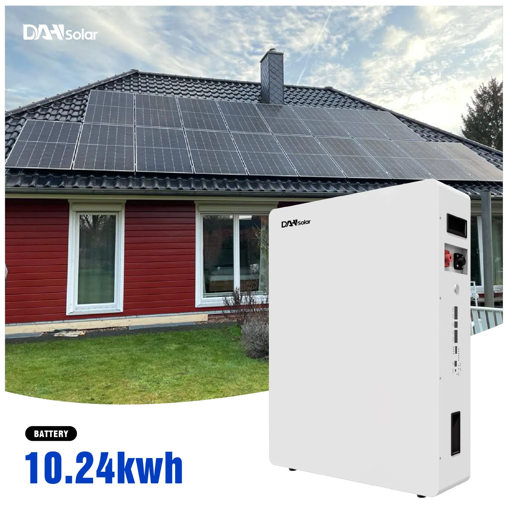 Dah Solar 51.2V 200ah 10kwh Low Voltage Energy Storage System Solar Panel System Renewable Lithium Battery