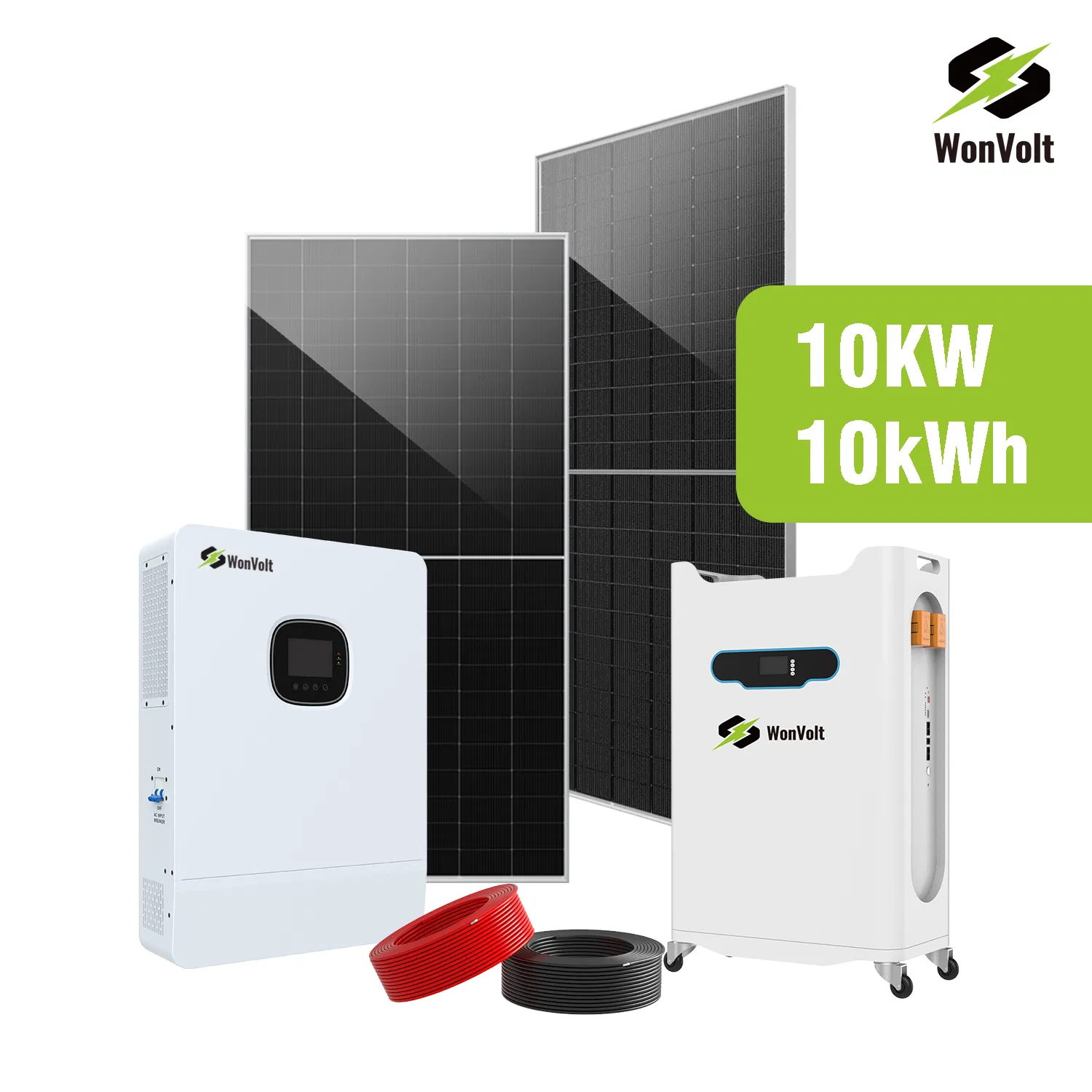 Wonvolt European Certificate 5kw 10kw 15kw 30kw off Grid Solar Power System