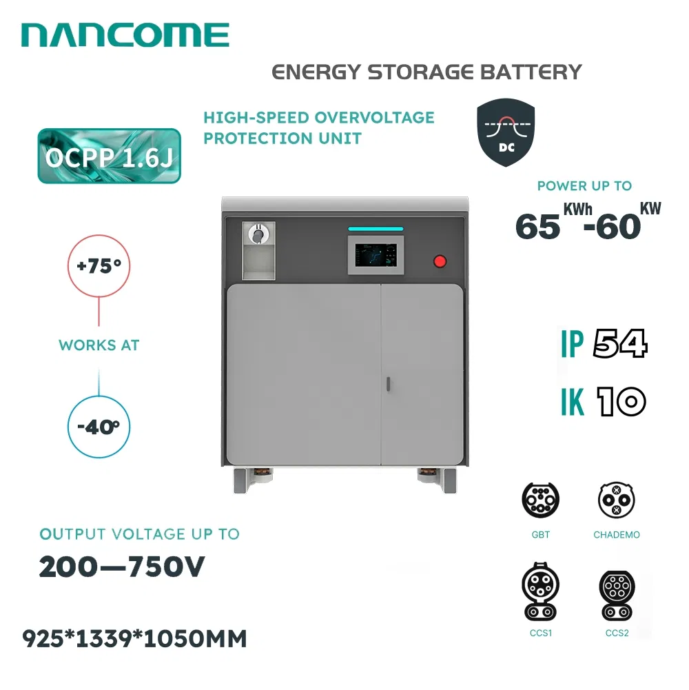 Nancome Advanced Energy Storage System for Microgrid Projects with Smart BMS 11.5-200kwh