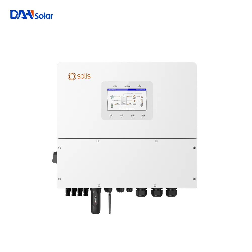 Solis Hot Selling 12kw 15kw 20kw High Voltage Hybrid Energy Storage Inverter