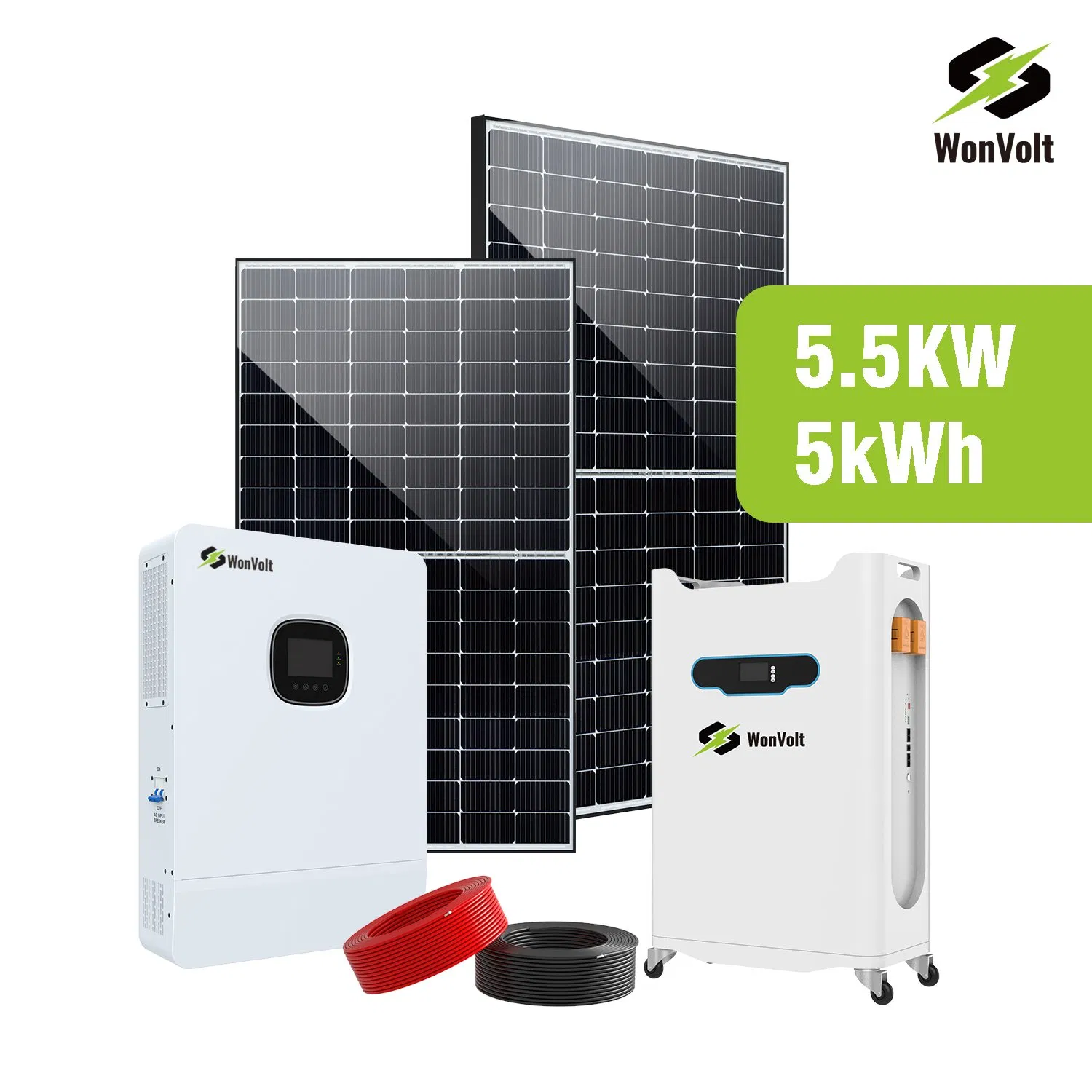 Wonvolt 2 Years Warranty off Grid Inverter 5kw 10kw Solar Power System