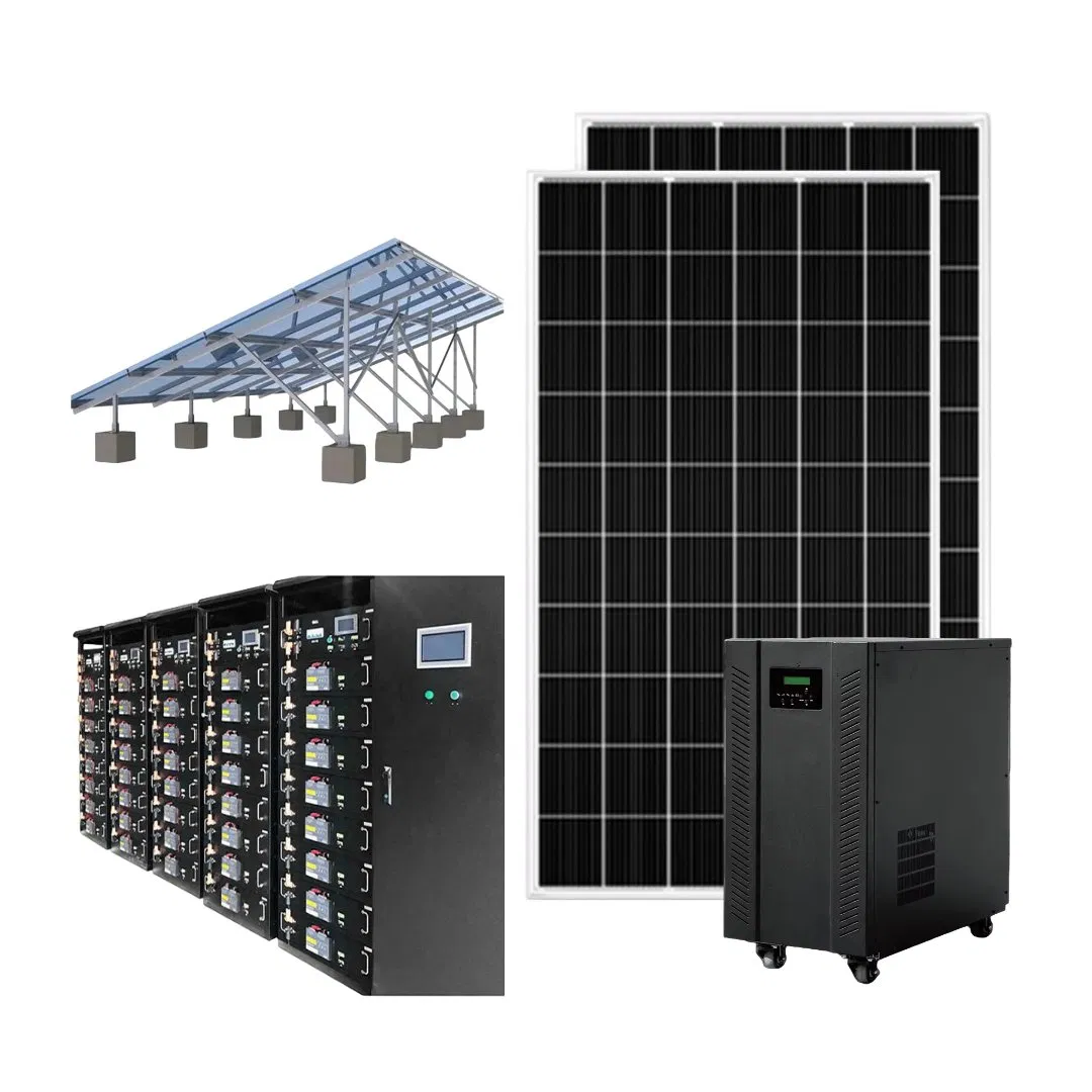 off Grid Solar System Kit for Island Microgrid Small Villageenergy Supply