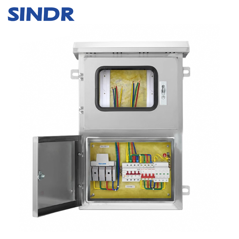 Single-Phase and Three-Phase 220V-380V Photovoltaic Grid-Connected Power Distribution Cabinet for Solar Energy Systems
