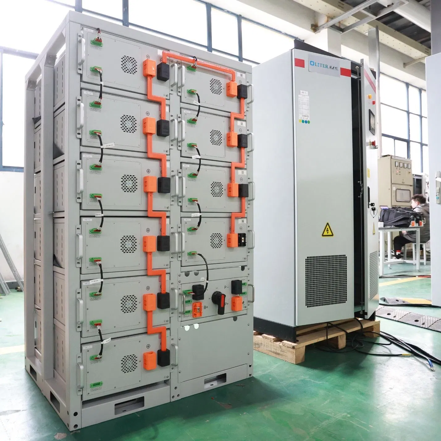 Yangde 100kwh High-Voltage Lithium Battery Cluster Energy Storage System with CE