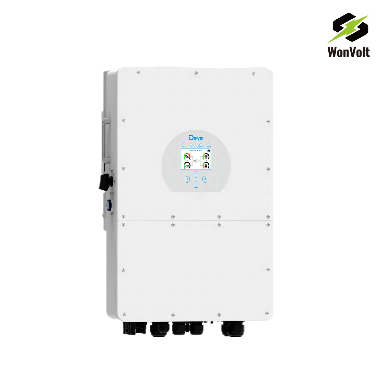 Deye 60kw 70kw 80kw Inverter 50kw Solar Battery Storage System for off-Grid and Backup Power Solutions with 100kwh 120kwh 160kwh Lithium Ion Battery